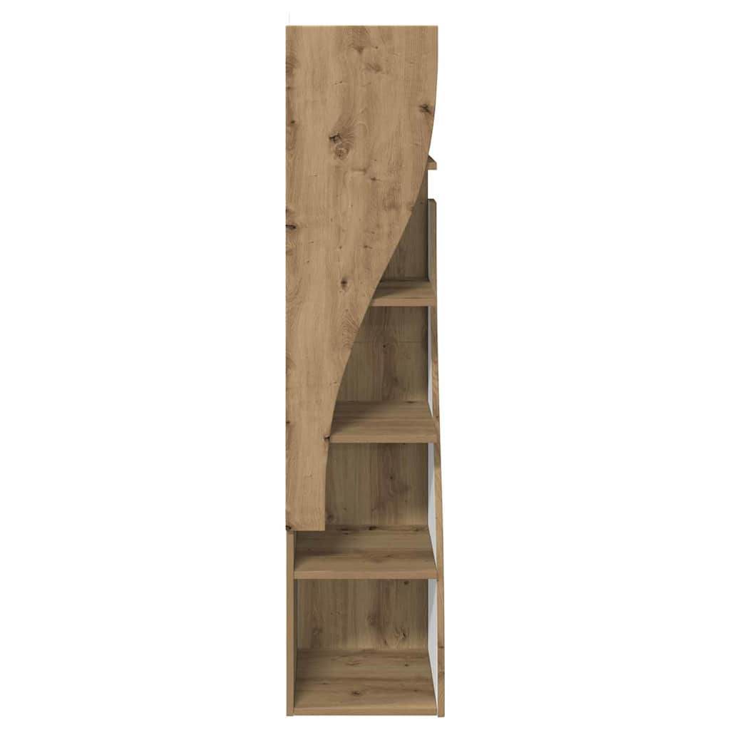 Γωνιακό Ντουλάπι Artisan Oak 32x32x140εκ Επεξεργασμένο ξύλο - Pakobazaar