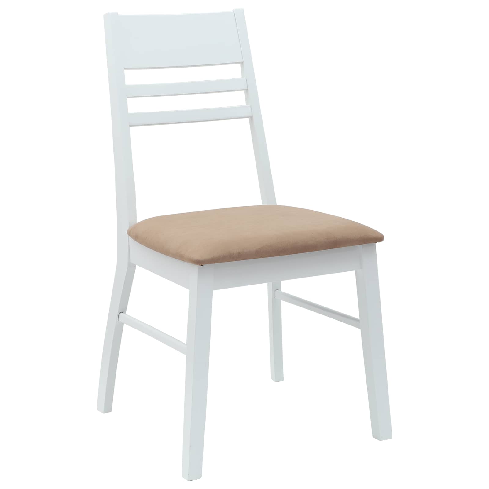 Καρέκλες φαγητού 2 pcs Λευκό 43 x 54 x 89 εκ.
