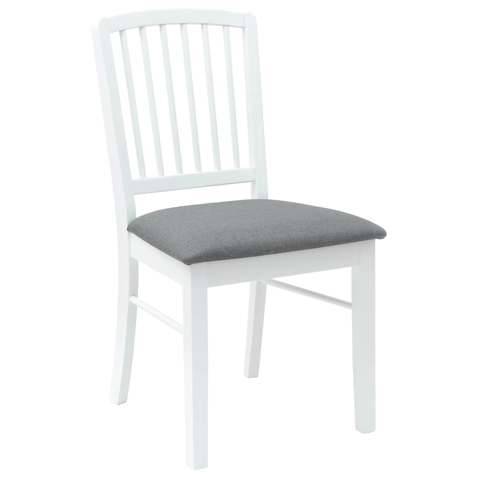 Καρέκλες φαγητού 2 pcs Λευκό 50 x 52,5 x 91 εκ