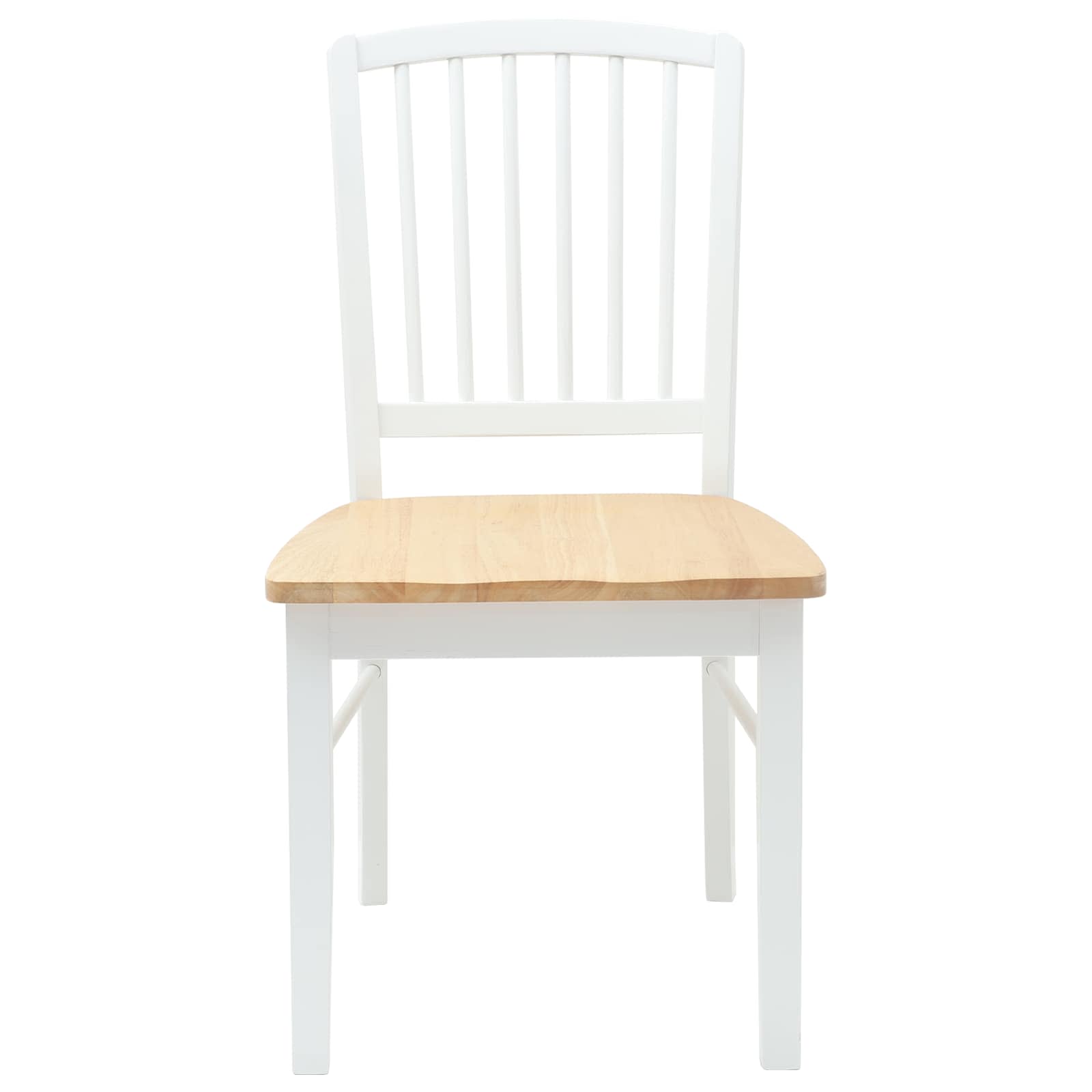Καρέκλες φαγητού 2 pcs Λευκό 50 x 52,5 x 91 εκ