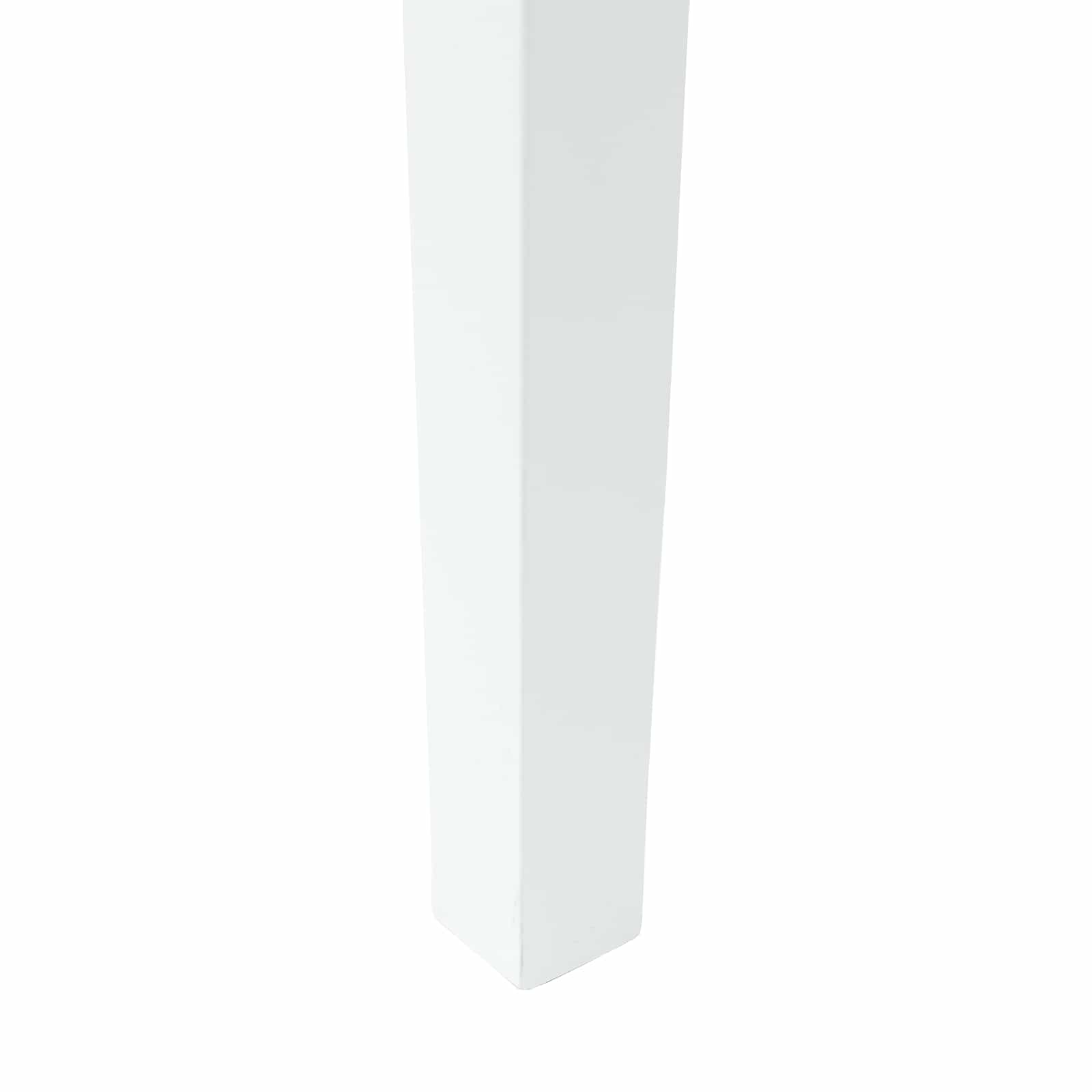 Καρέκλες φαγητού 2 pcs Λευκό 50 x 52,5 x 91 εκ