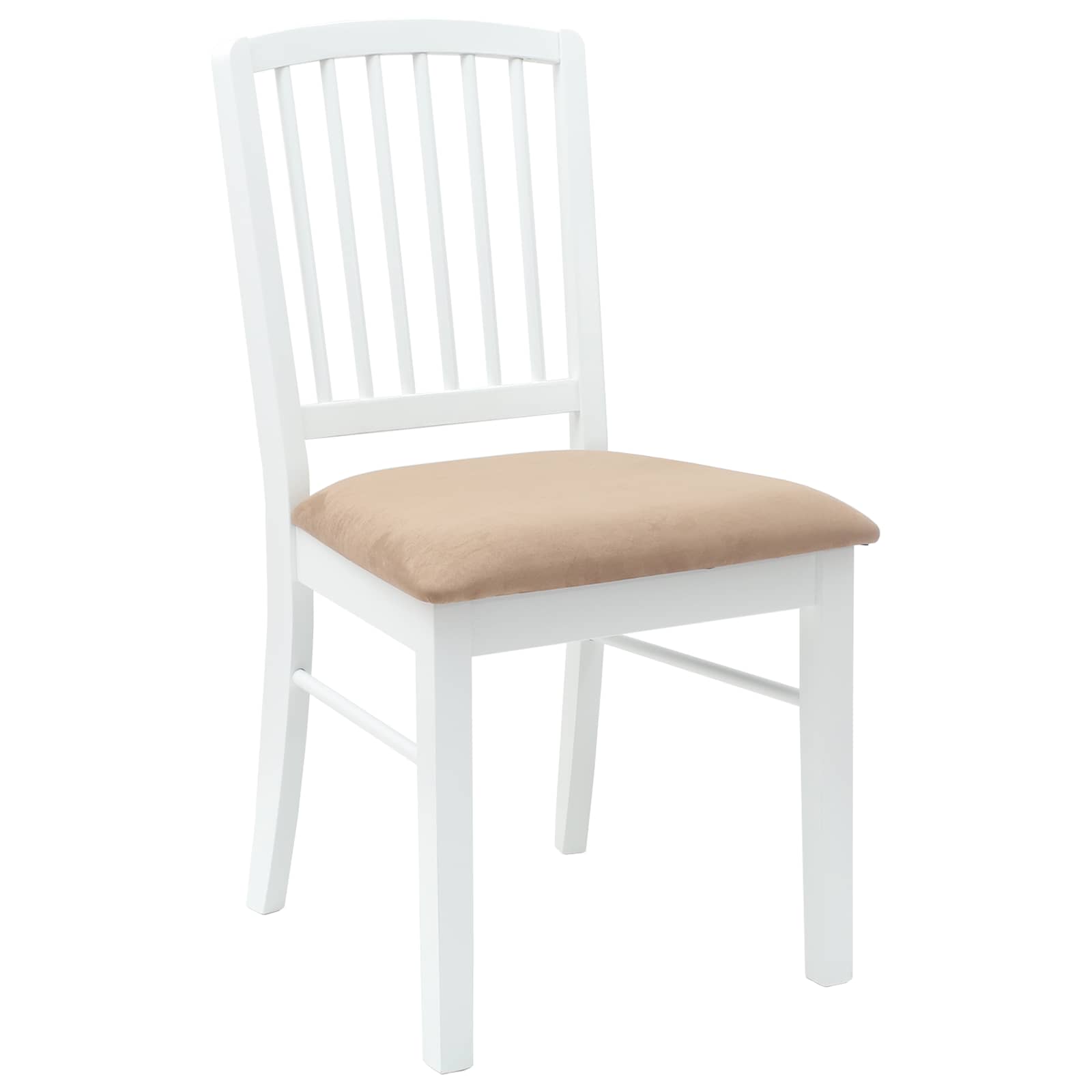 Καρέκλες φαγητού 2 pcs Λευκό 50 x 52,5 x 91 εκ