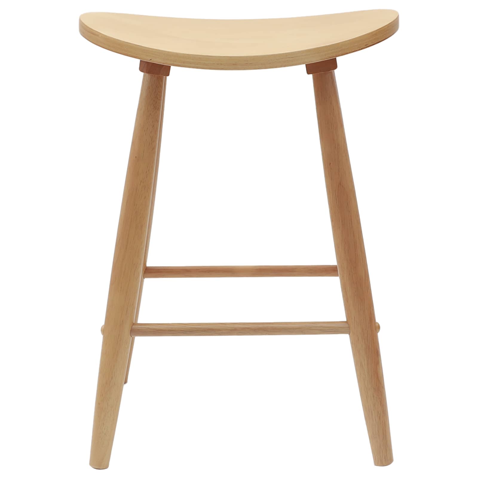 Καρέκλες φαγητού 2 pcs Φυσικό 46 x 37 x 63 εκ - Pakobazaar