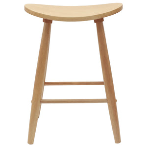 Καρέκλες φαγητού 2 pcs Φυσικό 46 x 37 x 63 εκ - Pakobazaar