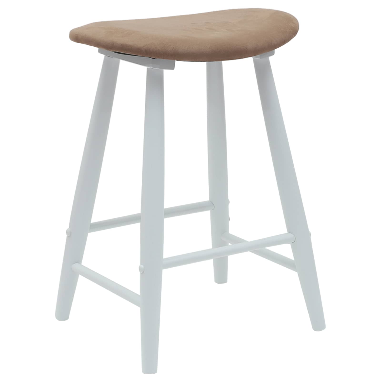 Καρέκλες φαγητού 2 pcs Λευκό 46 x 37 x 63 εκ