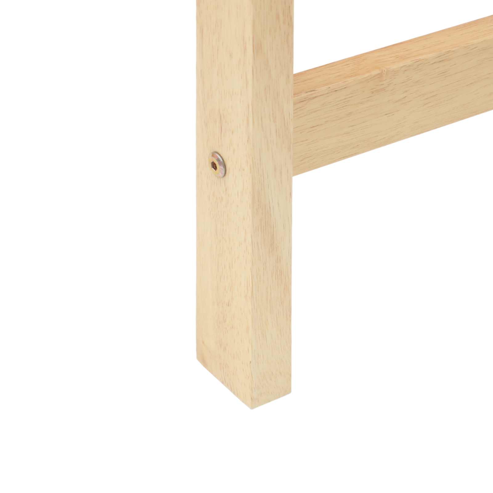 Καρέκλες φαγητού 2 pcs Φυσικό 40 x 47,5 x 99,5 εκ