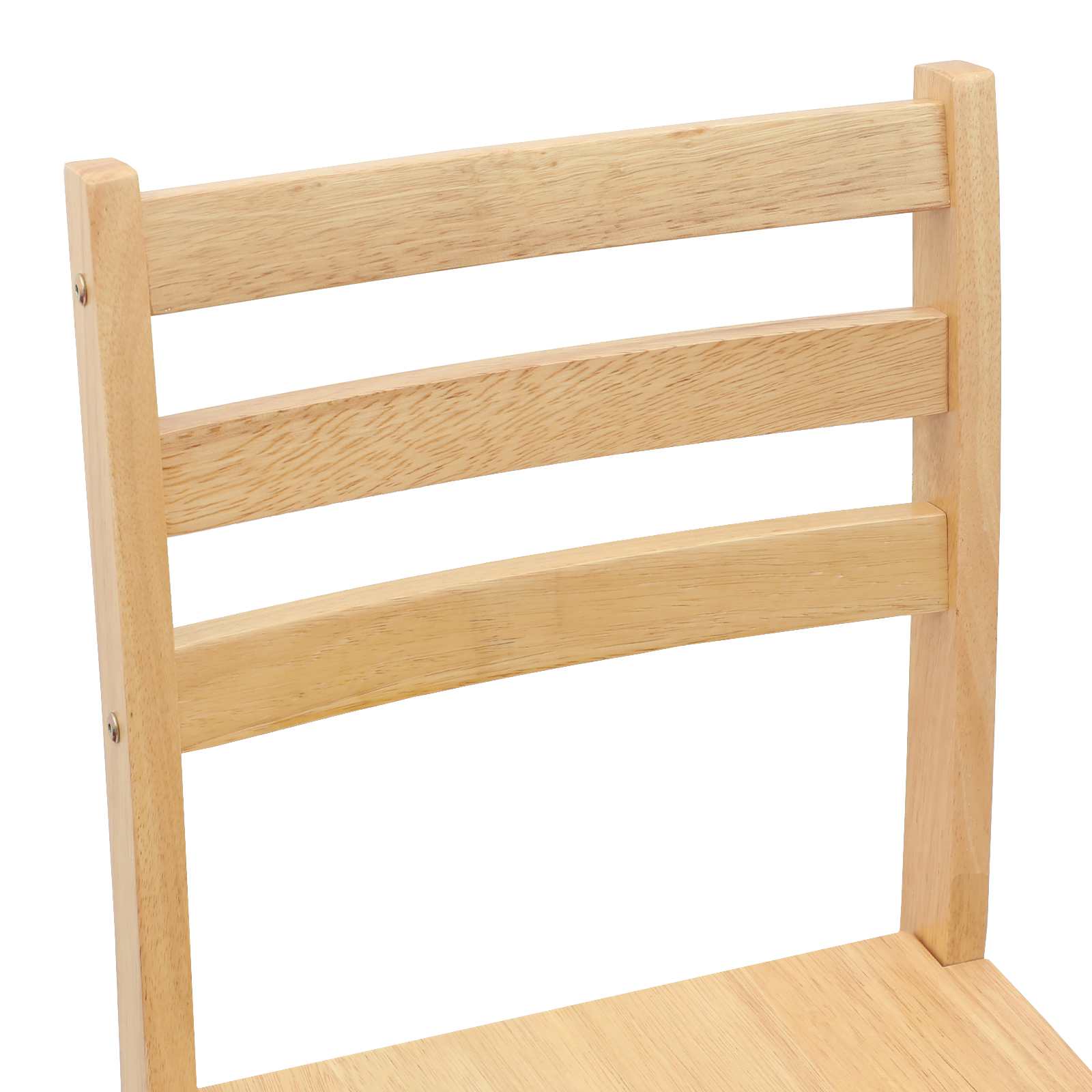 Καρέκλες φαγητού 2 pcs Φυσικό 40 x 47,5 x 99,5 εκ