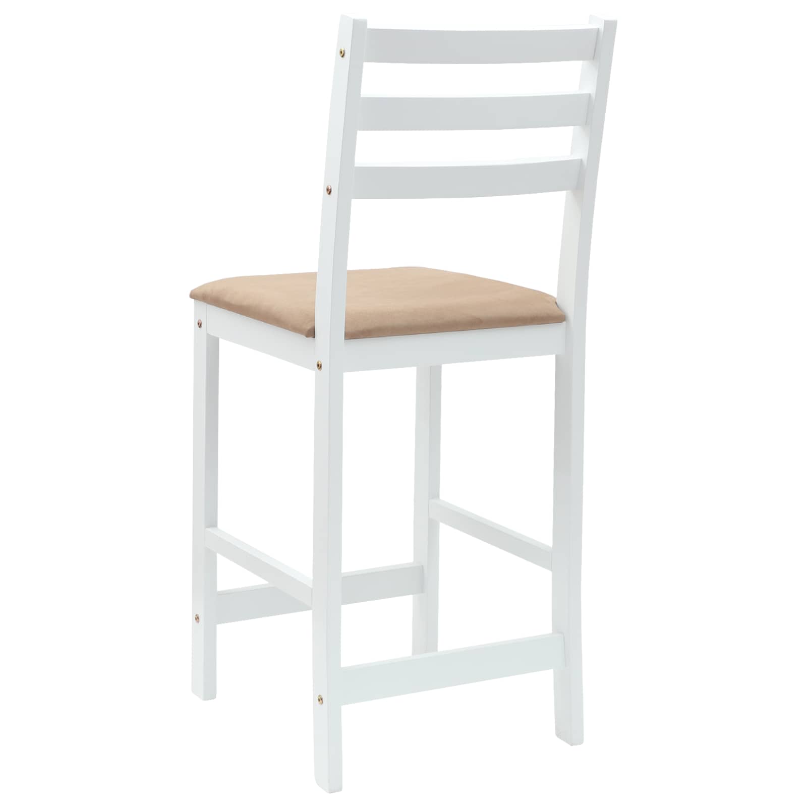 Καρέκλες φαγητού 2 pcs Λευκό 40 x 47,5 x 99,5 εκ