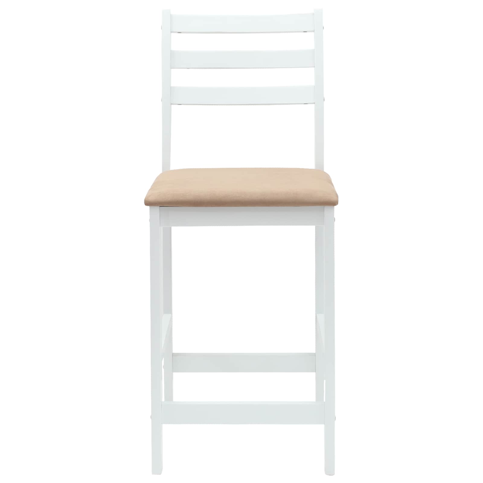 Καρέκλες φαγητού 2 pcs Λευκό 40 x 47,5 x 99,5 εκ