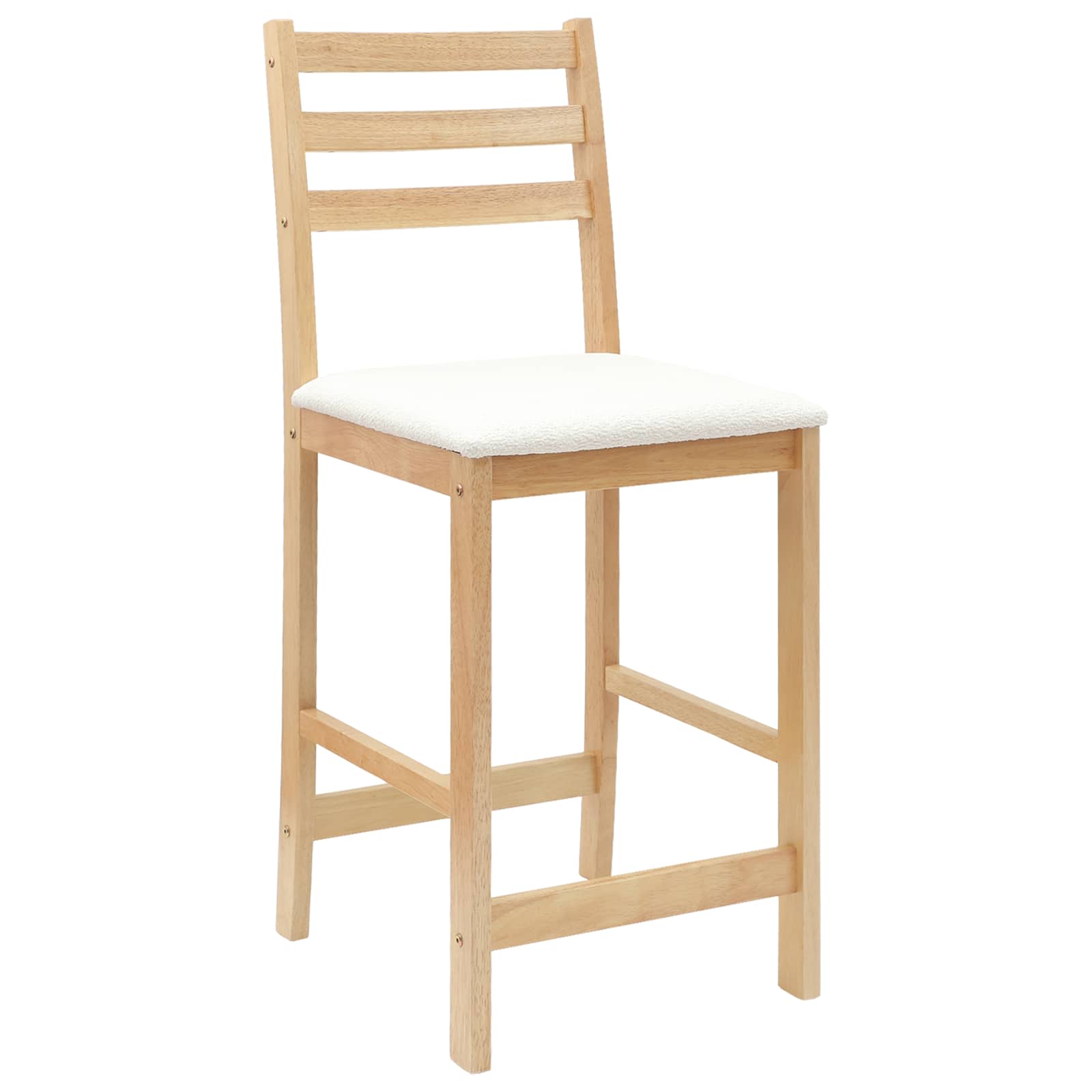 Καρέκλες φαγητού 2 pcs Φυσικό 40 x 47,5 x 99,5 εκ