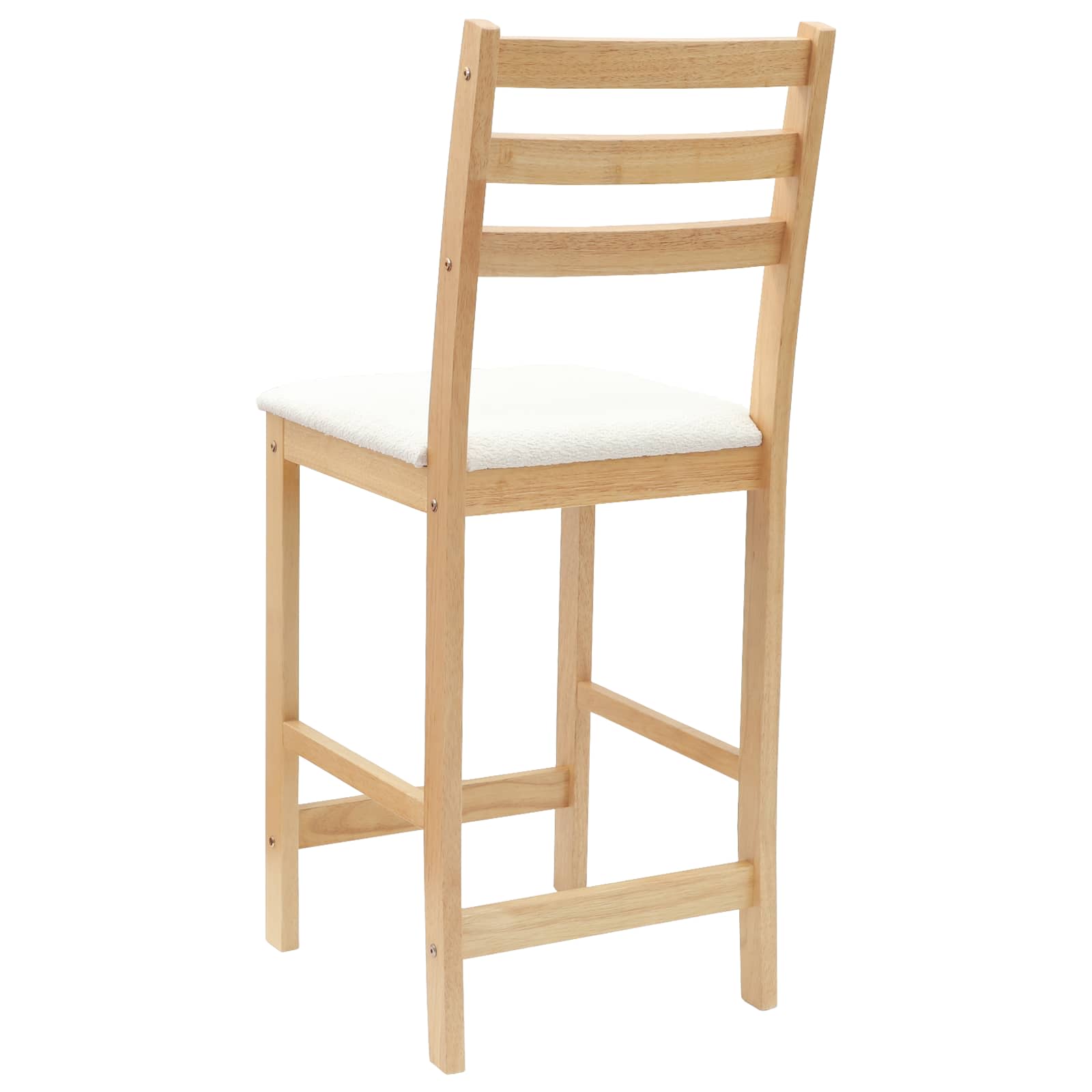 Καρέκλες φαγητού 2 pcs Φυσικό 40 x 47,5 x 99,5 εκ