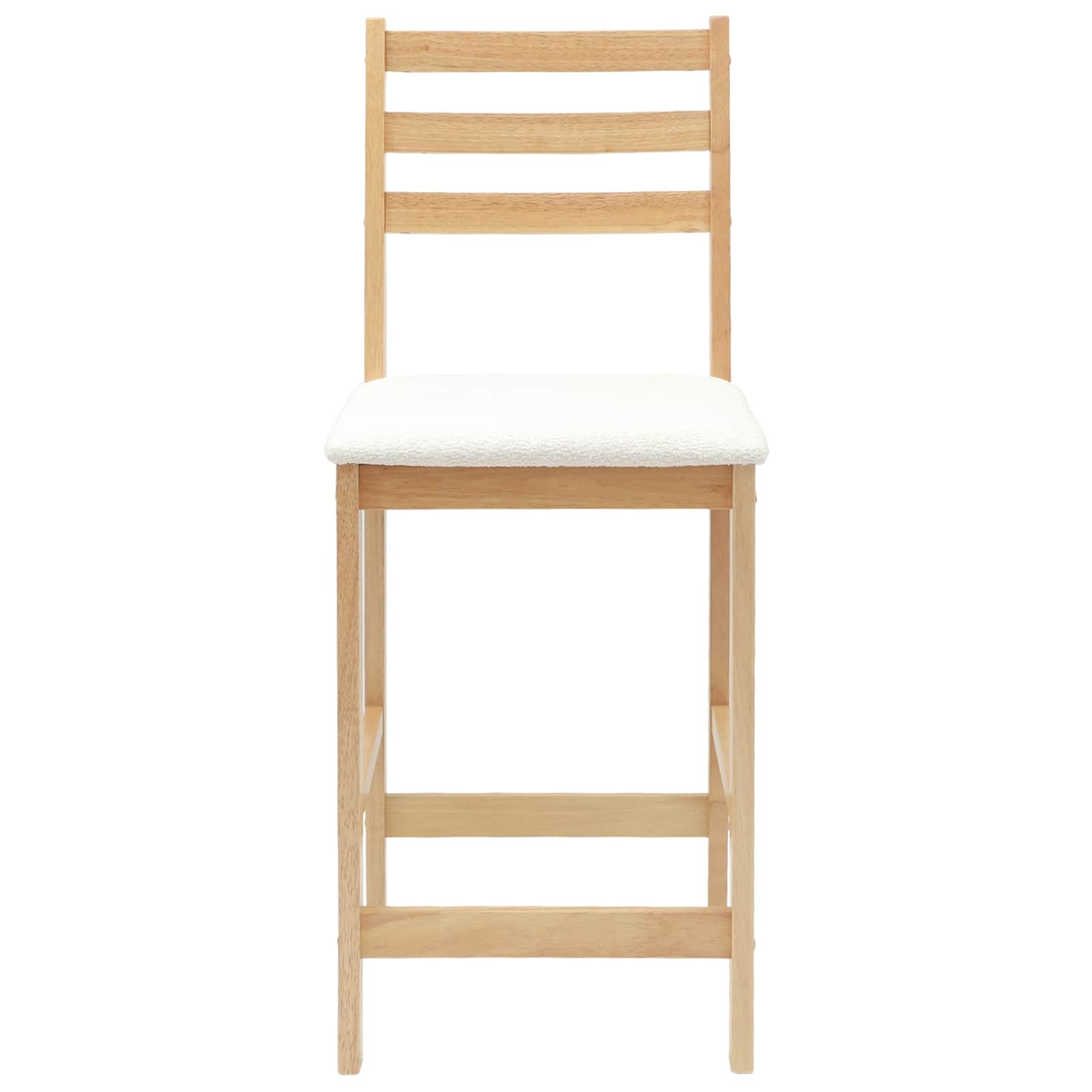 Καρέκλες φαγητού 2 pcs Φυσικό 40 x 47,5 x 99,5 εκ