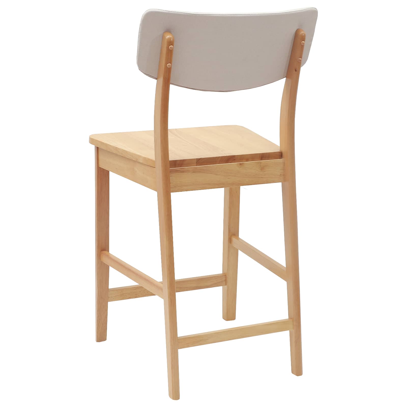 Καρέκλες φαγητού 2 pcs Φυσικό 48 x 49 x 95 εκ.