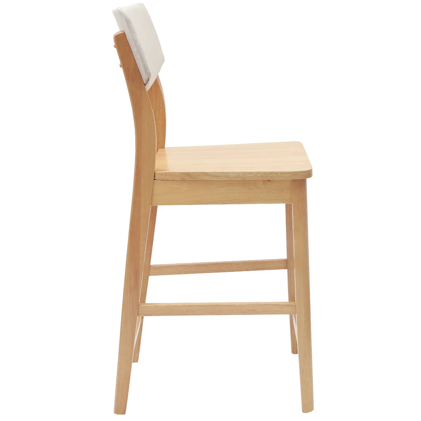 Καρέκλες φαγητού 2 pcs Φυσικό 48 x 49 x 95 εκ.