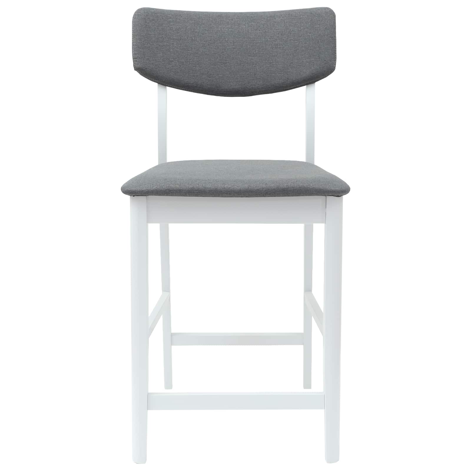 Καρέκλες φαγητού 2 pcs Λευκό 48 x 49 x 95 εκ.