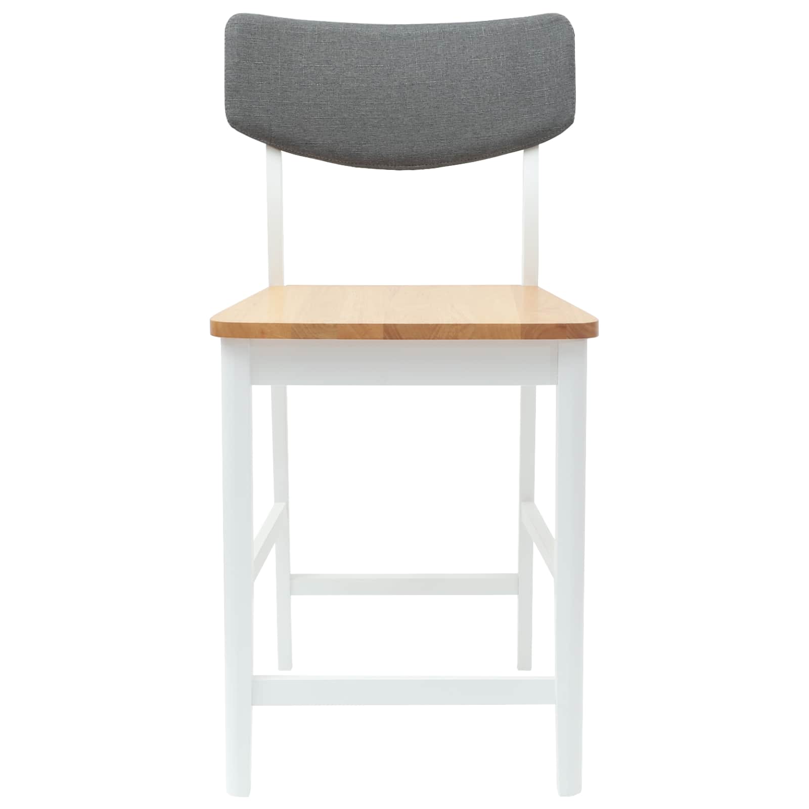 Καρέκλες φαγητού 2 pcs Λευκό 48 x 49 x 95 εκ.