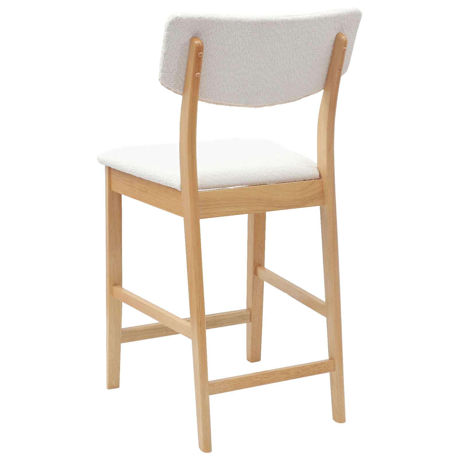 Καρέκλες φαγητού 2 pcs Φυσικό 48 x 49 x 95 εκ.
