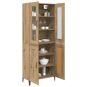 Highboard Artisan Oak 69,5 x 34 x 180 εκ. Επεξεργασμένο Ξύλο