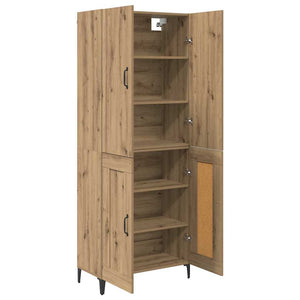 Highboard Artisan Oak 69,5 x 34 x 180 εκ. Επεξεργασμένο Ξύλο