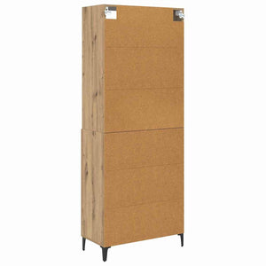 Highboard 2 τμχ. artisan δρυς 69,5 x 34 x 180 εκ.