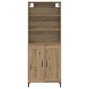 Highboard 2 τμχ. artisan δρυς 69,5 x 34 x 180 εκ.