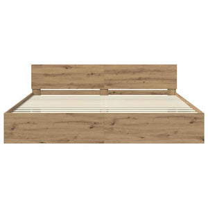 Σκελετός Κρεβατιού Artisan Oak 180 x 200 cm Επεξεργασμένο ξύλο - Pakobazaar