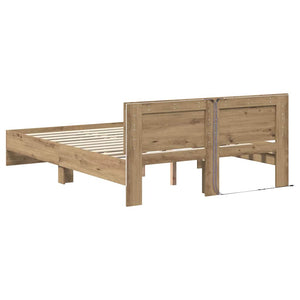 Σκελετός Κρεβατιού Artisan Oak 160 x 200 cm Επεξεργασμένο ξύλο - Pakobazaar