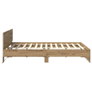 Σκελετός Κρεβατιού Artisan Oak 160 x 200 cm Επεξεργασμένο ξύλο - Pakobazaar