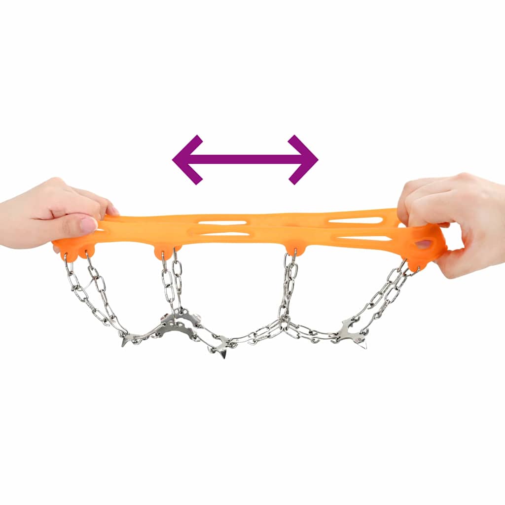 Αναρτήσεις πάγου για παπούτσια Πορτοκαλί L