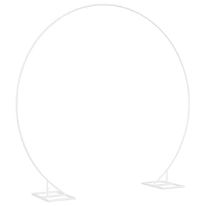 Αψίδα Γάμου Λευκός 220 x 45 x 200 εκ. Ατσάλι - Pakobazaar