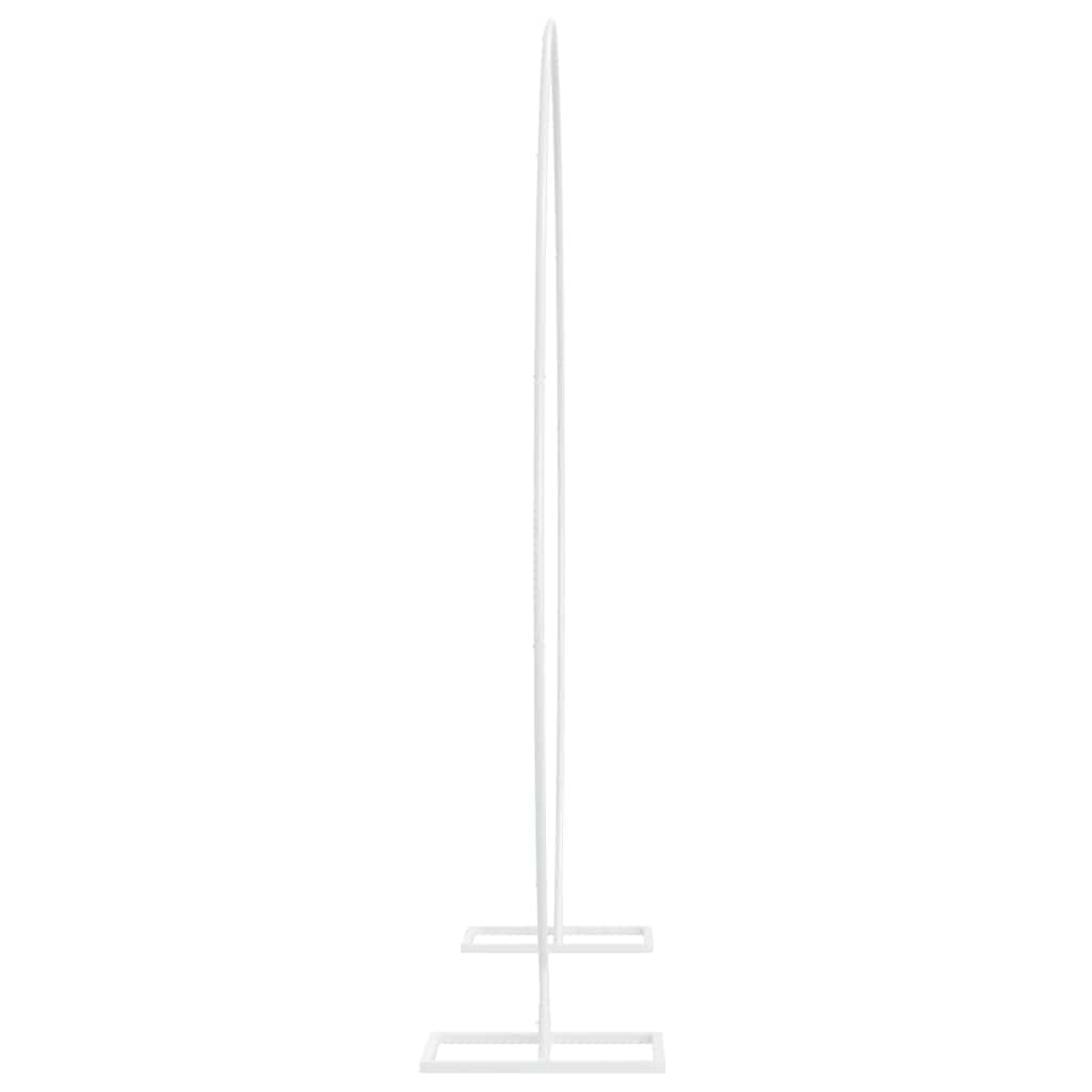 Αψίδα Γάμου Λευκός 220 x 45 x 200 εκ. Ατσάλι - Pakobazaar