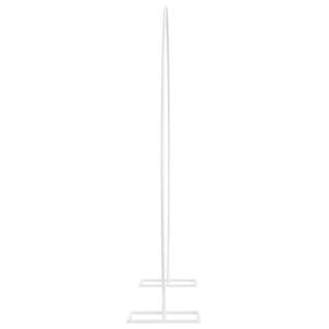 Αψίδα Γάμου Λευκός 220 x 45 x 200 εκ. Ατσάλι - Pakobazaar