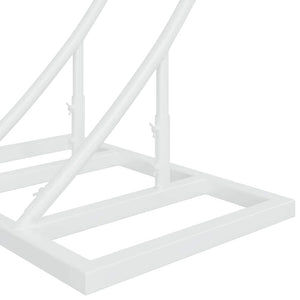Αψίδα Γάμου Λευκό 220 x 45 x 200 εκ. Ατσάλι - Pakobazaar