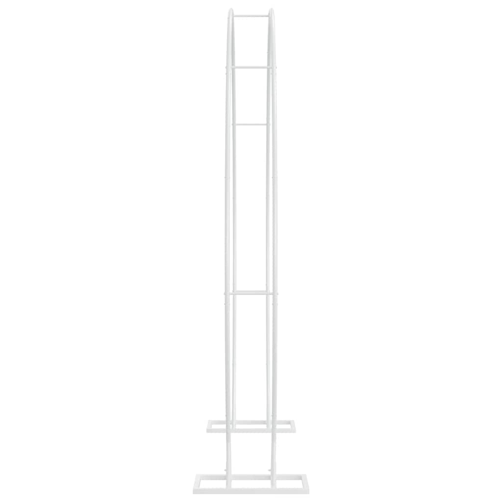 Αψίδα Γάμου Λευκό 220 x 45 x 200 εκ. Ατσάλι
