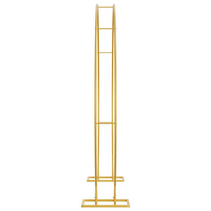 Αψίδα Γάμου Χρυσό 220 x 45 x 200 εκ. Ατσάλι - Pakobazaar