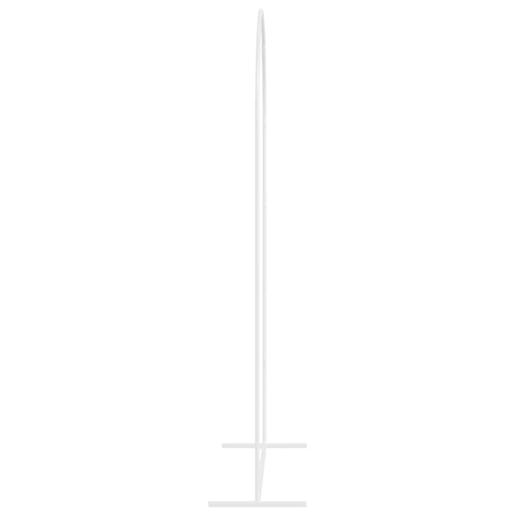 Αψίδα Γάμου Λευκό 100 x 39 x 200 εκ. Ατσάλι - Pakobazaar