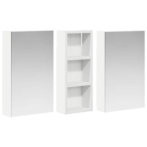 Σετ Ντουλαπιών Μπάνιου 3 τμχ. 80 x 10,5 x 50 εκ - Pakobazaar