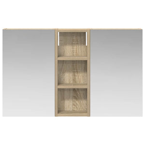 Σετ Ντουλαπιών Μπάνιου 3 τμχ. 80 x 10,5 x 50 εκ - Pakobazaar