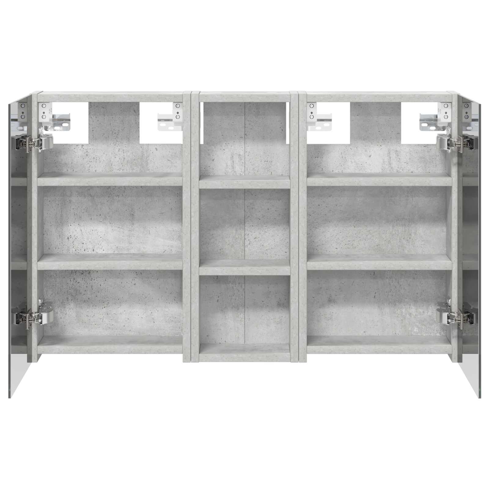 Σετ Ντουλαπιών Μπάνιου με ράφι με πόρτα 3 pcs 80 x 10,5 x 50 εκ - Pakobazaar
