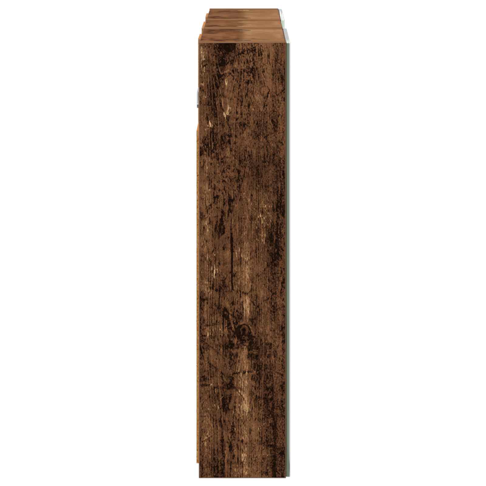 Σετ Ντουλαπιών Μπάνιου με ράφι με πόρτα 3 pcs 80 x 10,5 x 50 εκ - Pakobazaar
