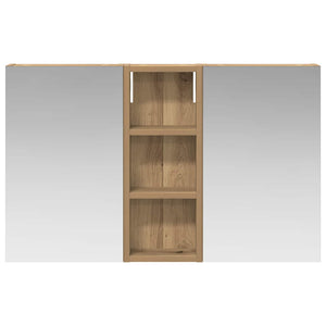 Σετ Ντουλαπιών Μπάνιου 3 τμχ. 80 x 10,5 x 50 εκ - Pakobazaar
