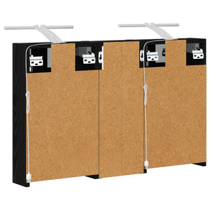 Σετ Ντουλαπιών Μπάνιου 3 τμχ. 80 x 10,5 x 50 εκ - Pakobazaar