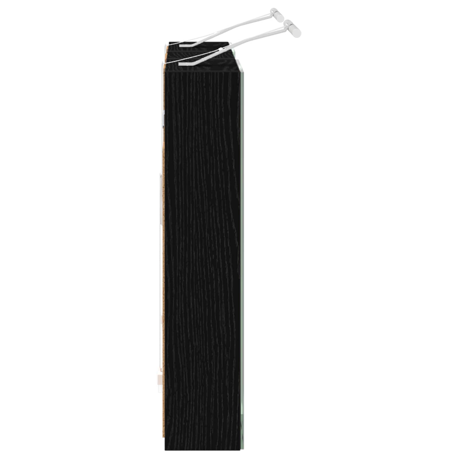 Σετ Ντουλαπιών Μπάνιου με ράφι με πόρτα 3 pcs 80 x 10,5 x 50 εκ - Pakobazaar
