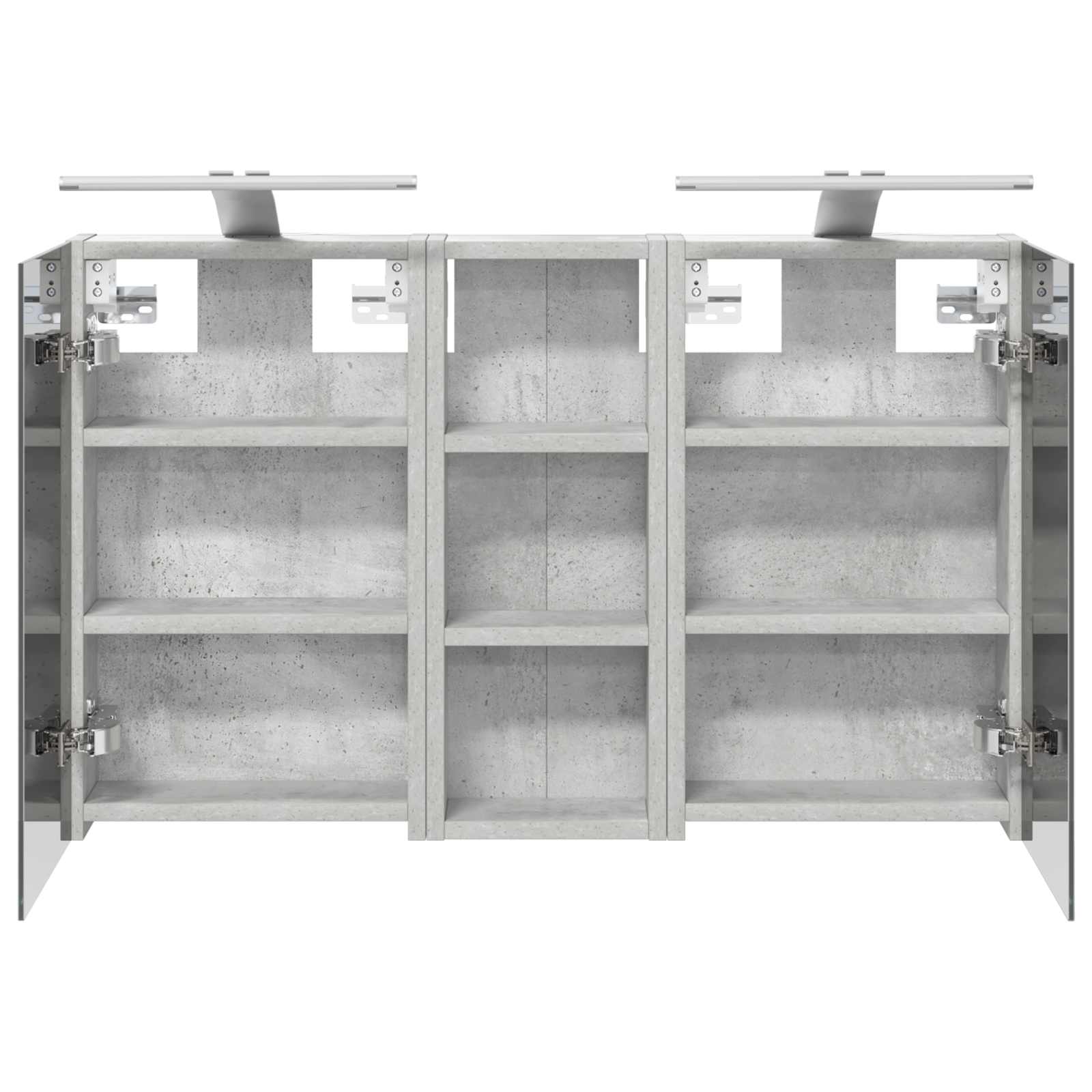 Σετ Ντουλαπιών Μπάνιου με ράφι με πόρτα 3 pcs 80 x 10,5 x 50 εκ - Pakobazaar