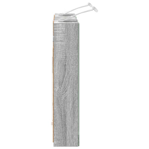 Σετ Ντουλαπιών Μπάνιου με ράφι με πόρτα 3 pcs 80 x 10,5 x 50 εκ - Pakobazaar
