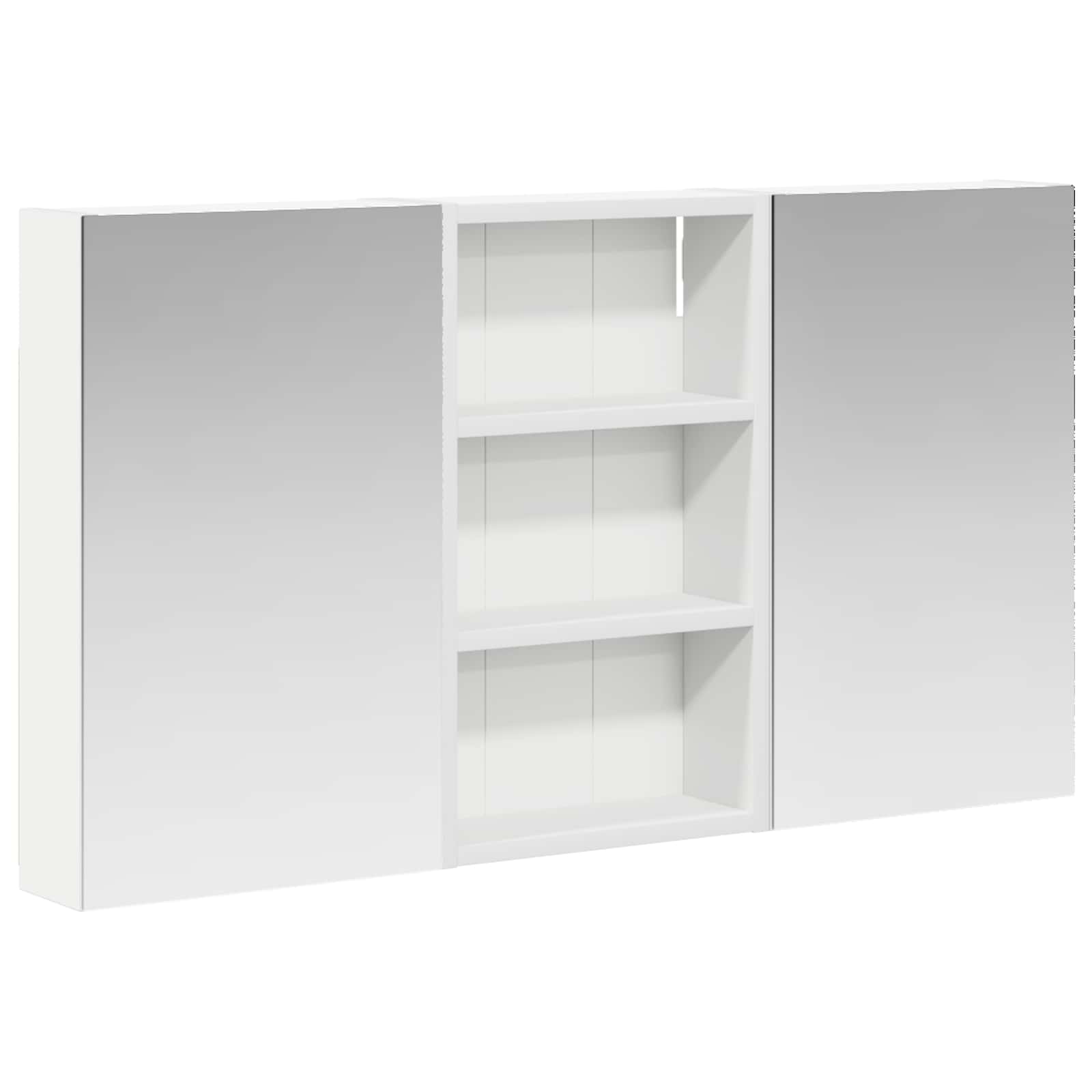 Σετ Ντουλαπιών Μπάνιου με ράφι με πόρτα 3 pcs 90 x 10,5 x 50 εκ - Pakobazaar