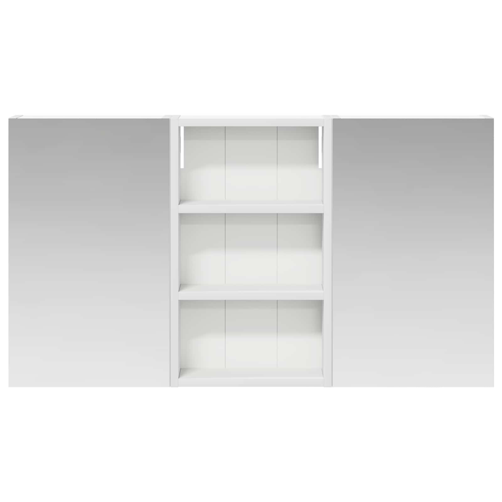 Σετ Ντουλαπιών Μπάνιου με ράφι με πόρτα 3 pcs 90 x 10,5 x 50 εκ - Pakobazaar