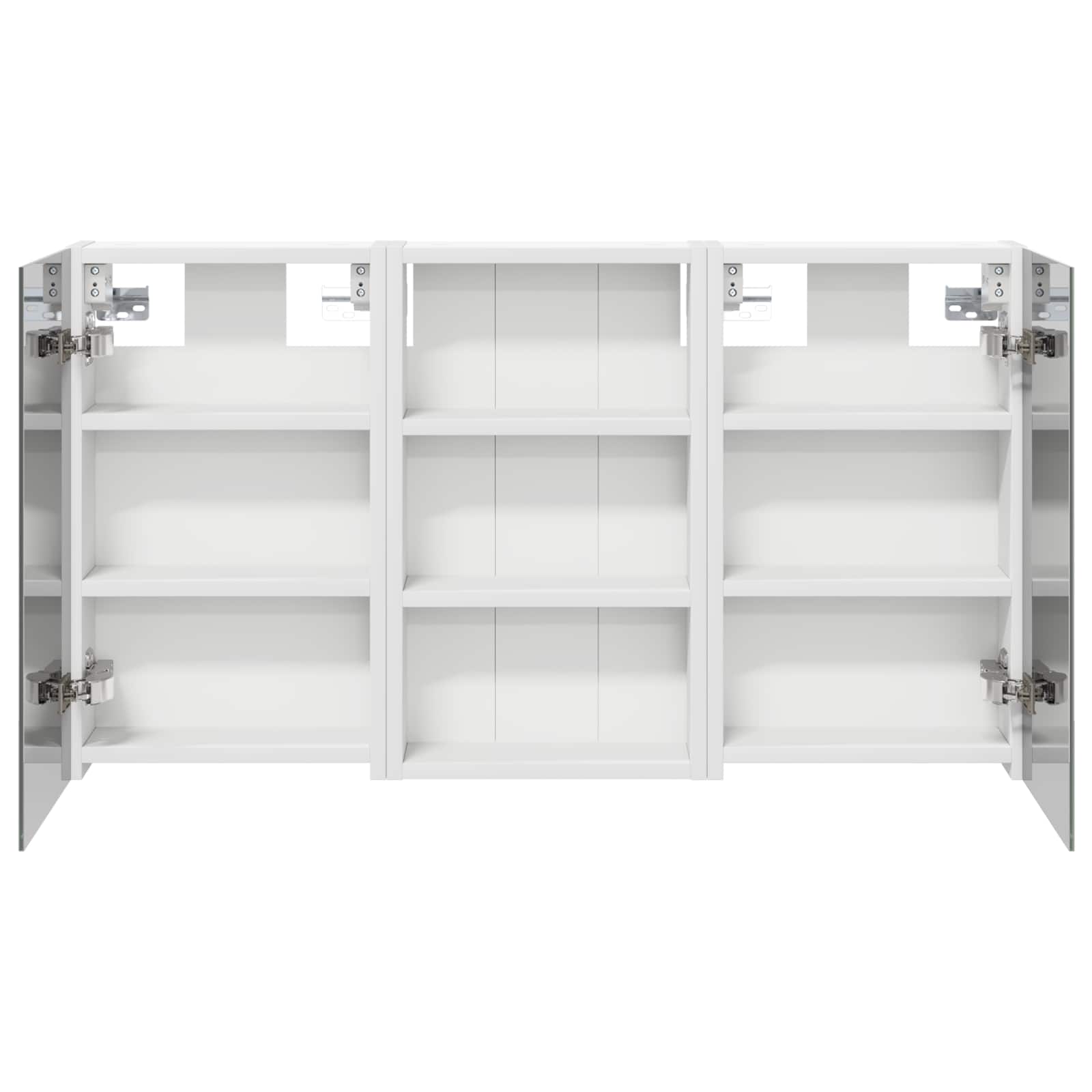 Σετ Ντουλαπιών Μπάνιου με ράφι με πόρτα 3 pcs 90 x 10,5 x 50 εκ - Pakobazaar