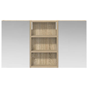 Σετ Ντουλαπιών Μπάνιου 3 τμχ. 90 x 10,5 x 50 εκ - Pakobazaar