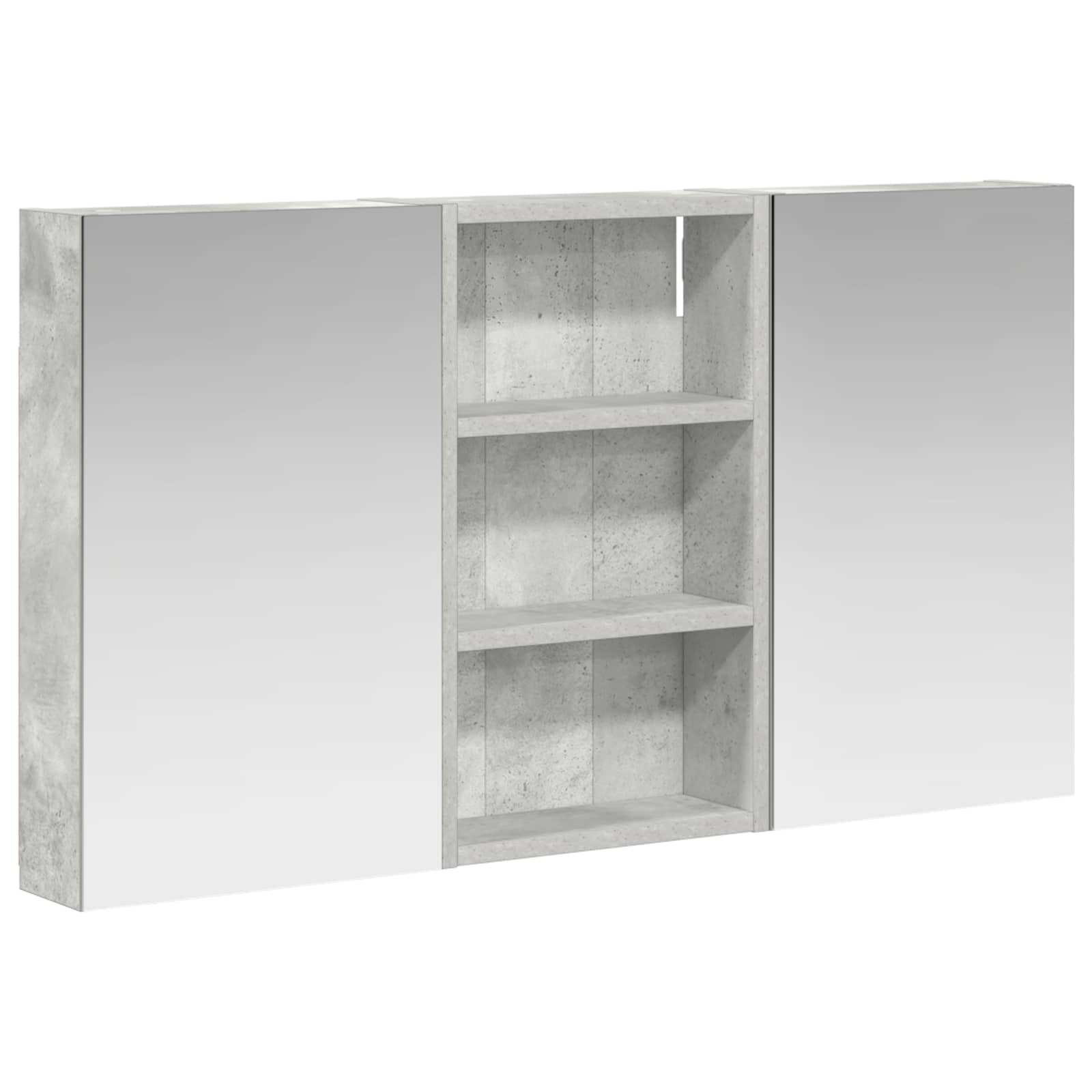 Σετ Ντουλαπιών Μπάνιου με ράφι με πόρτα 3 pcs 90 x 10,5 x 50 εκ - Pakobazaar